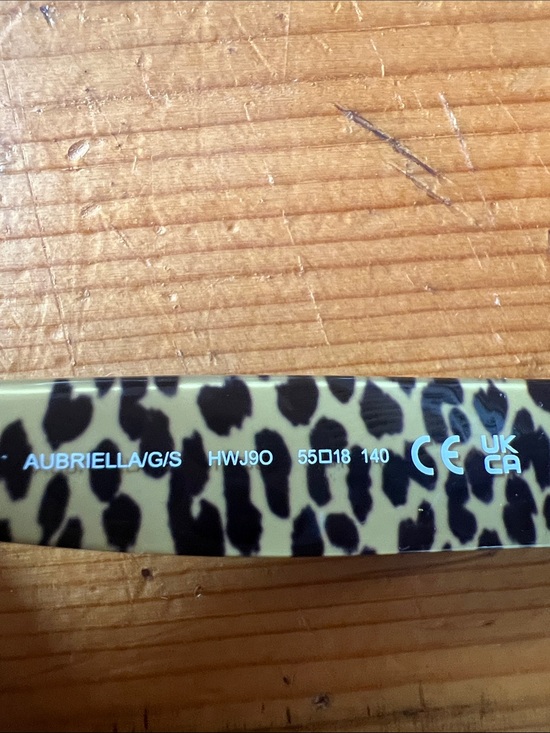 kate spade Aubriella  Black Cat-Eye Sunglasses with Leopard Temple main image 9